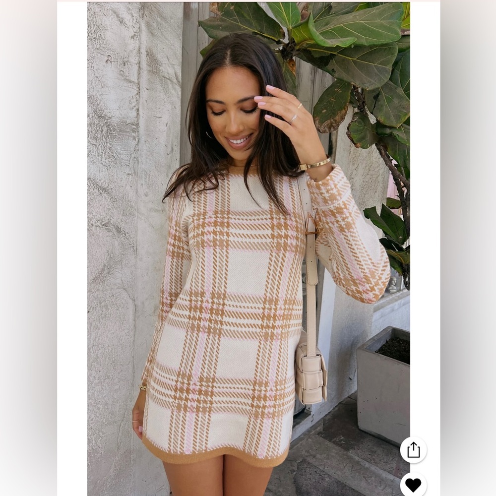 Show Me Your Mumu Avenue Sweater Dress XL NWT